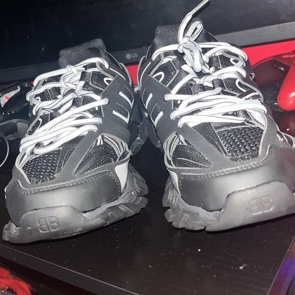 Balenciaga Track Black & White (NO LED) - Picture 4 of 4